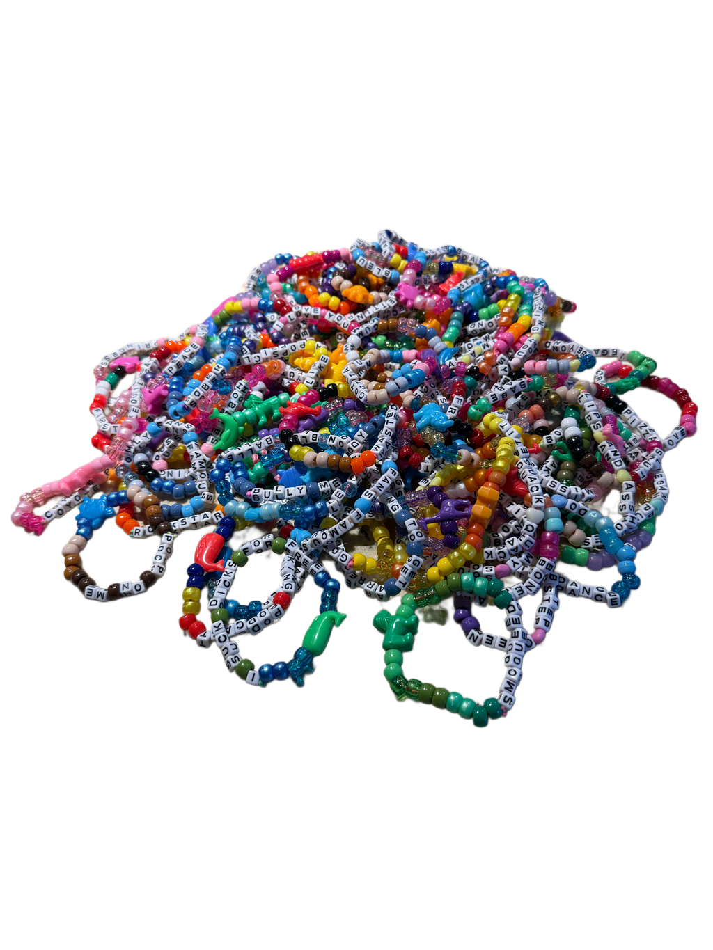 50 Random Kandi Bracelets