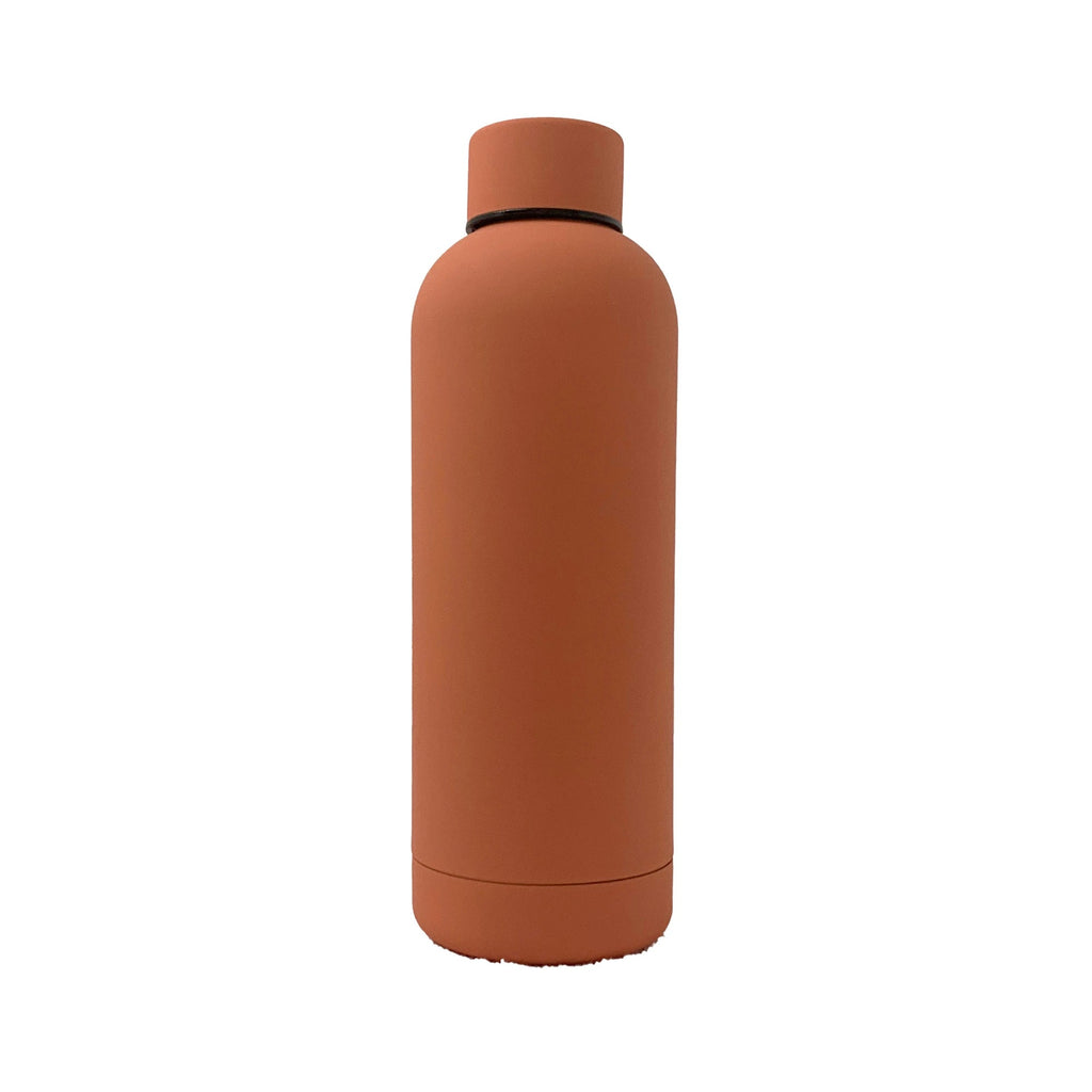 17oz Rubber Vacuum Insulated Stainless Steel Water Bottle